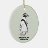 Humboldt-Pinguin Keramik Ornament (Rechts)