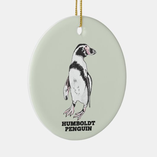 Humboldt-Pinguin Keramik Ornament (Rechts)
