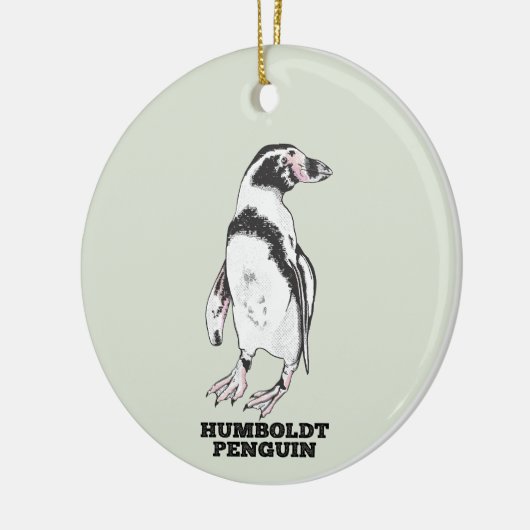 Humboldt-Pinguin Keramik Ornament (Links)