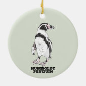 Humboldt-Pinguin Keramik Ornament (Hinten)