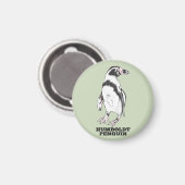 Humboldt-Pinguin Magnet (Vorderseite/Rückseite)