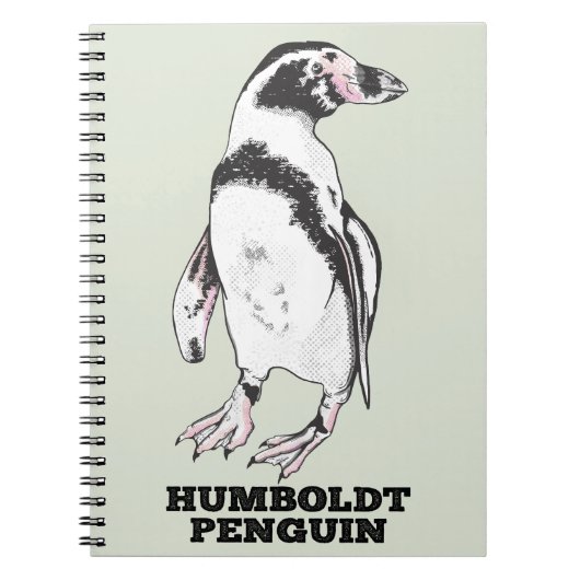 Humboldt-Pinguin Notizblock (Vorderseite)