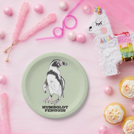 Humboldt-Pinguin Pappteller (Party)