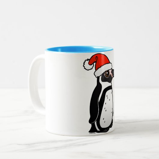 Humboldt-Pinguin Sankt Zweifarbige Tasse (Vorderseite Links)
