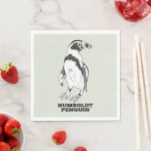 Humboldt-Pinguin Serviette (Beispiel)