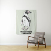 Humboldt-Pinguin Wandteppich (Beispiel)