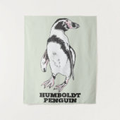 Humboldt-Pinguin Wandteppich (Vorderseite)