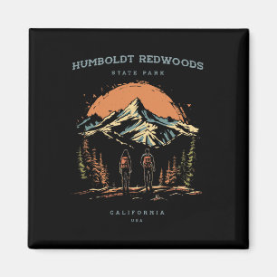 Humboldt Redwoods State Park Rucksackwandern Wande Magnet