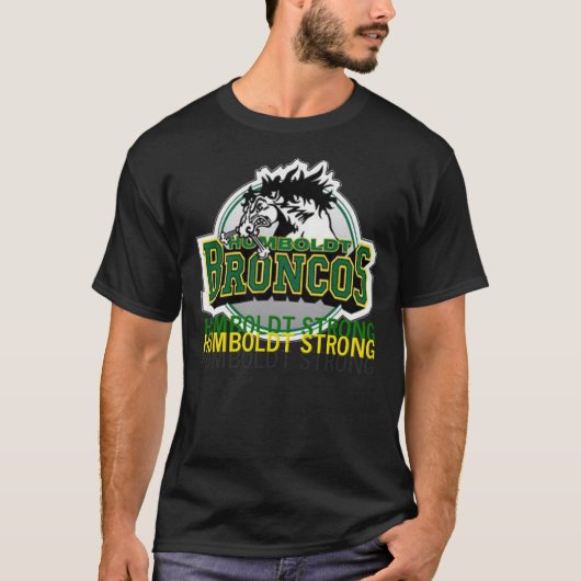 Humboldt Strong, Denken Sie an die Humboldt-Bronco T-Shirt (Vorderseite)