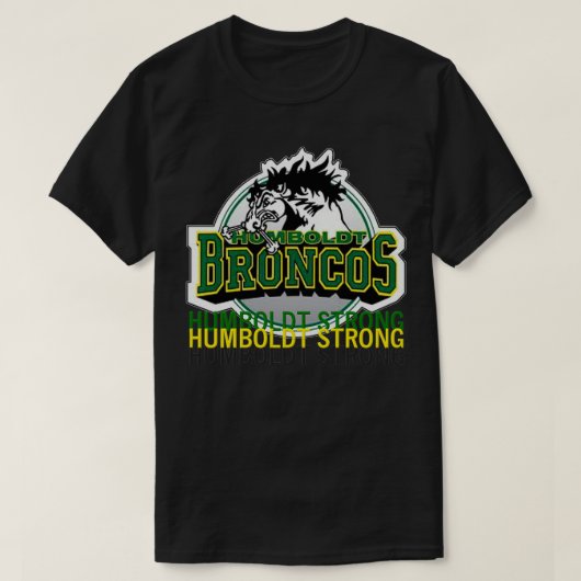 Humboldt Strong erinnert sich an die Humboldt-Bron T-Shirt (Design vorne)
