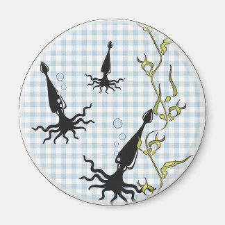 Humboldt Tintenfisch 2.25" Magnet