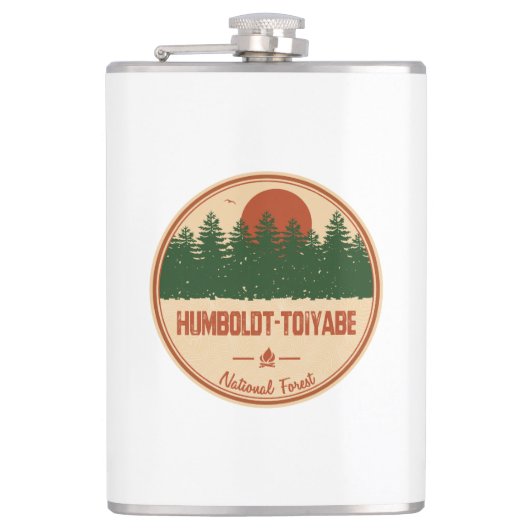 Humboldt-Toiyabe-Nationalwald Flachmann (Vorderseite)