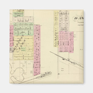 Humboldt und Dawson, Nebraska Magnet