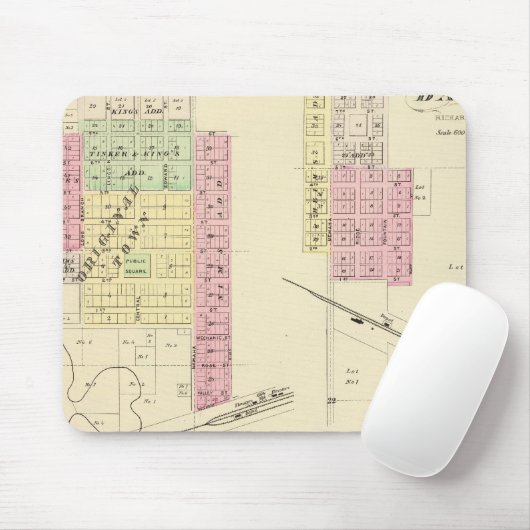 Humboldt und Dawson, Nebraska Mousepad (Mit Mouse)