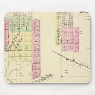 Humboldt und Dawson, Nebraska Mousepad