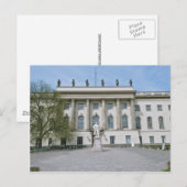 Humboldt-Universität Berlin Postkarte (Vorne/Hinten)