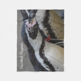 Humbolzen Penguin im Zoo von Drusillas in East Sus Fleecedecke