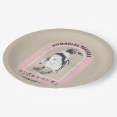 Humbolzenpinguin Pappteller (Schrägansicht)