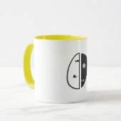 Humbot Glitch Logo Design. Tasse (Vorderseite Links)