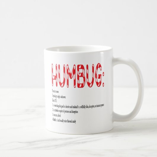 HUMBUG: Definition Kaffeetasse (Rechts)
