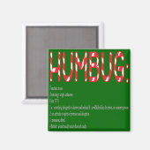 HUMBUG: Definition Magnet (Vorderseite/Rückseite)