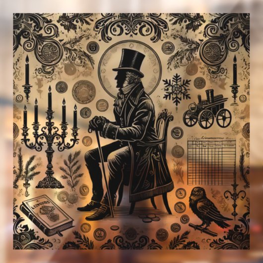 Humbug! Fensteraufkleber (Blatt 2)