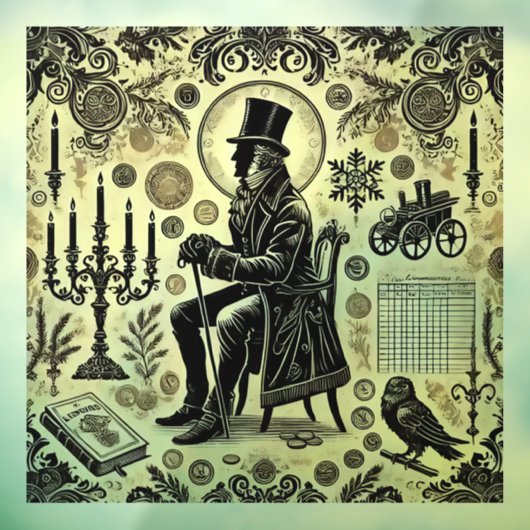 Humbug! Fensteraufkleber (Blatt 3)