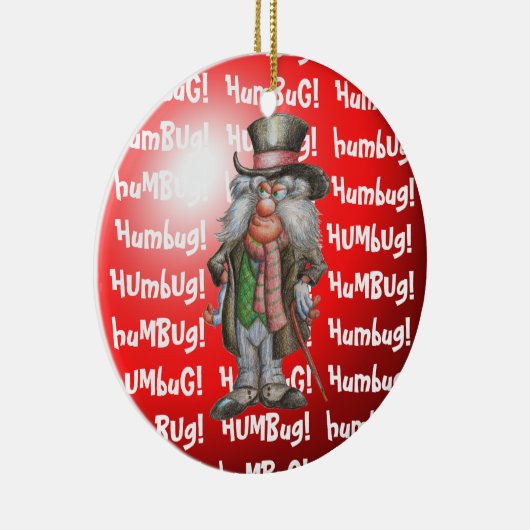 Humbug! Keramikornament (Rechts)