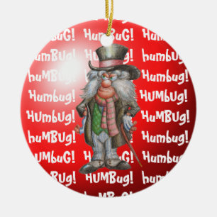 Humbug! Keramikornament