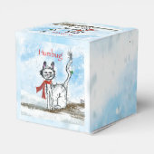 Humbug Kitty Favor Box Geschenkschachtel (Rückseite)