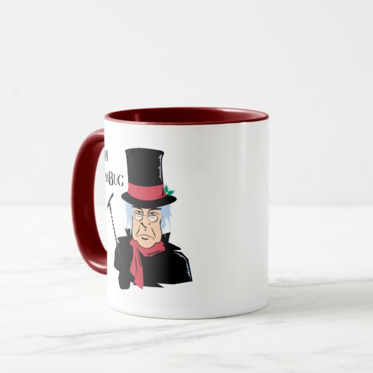 Humbug Scrooge Tasse (Vorderseite Links)