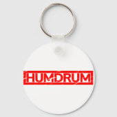 Humdrum-Briefmarke Schlüsselanhänger (Rückseite)