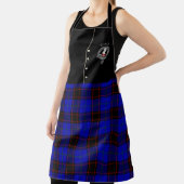Hume Clan Abzeichen & Tartan Kilt Schürze (InSitu)