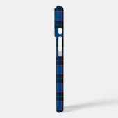 Hume Clan Blue und Black Tartan Case-Mate iPhone Hülle (Rückseite / Links)