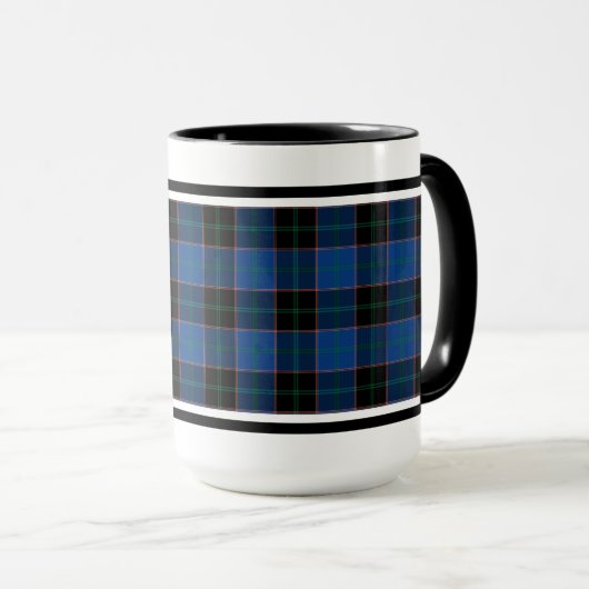 Hume Clan Tartan Tasse (VorderseiteRechts)