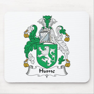 Hume Familienwappen Mousepad