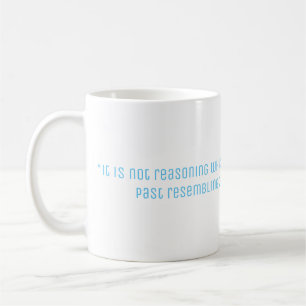 Hume Philosophie-Zitat Kaffeetasse