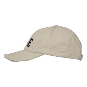 Hume-StickHat Bestickte Kappe (Links)