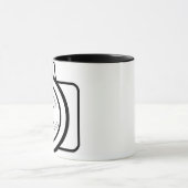 HUMErME Fotografie-Logo-Kaffee-Tasse Tasse (Zentrum)