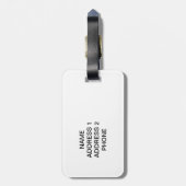 Humerus Gepäckanhänger (Rückseite vertikal)