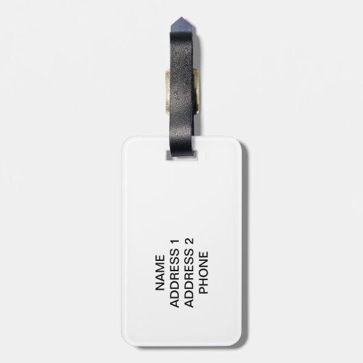 Humerus Gepäckanhänger (Rückseite vertikal)