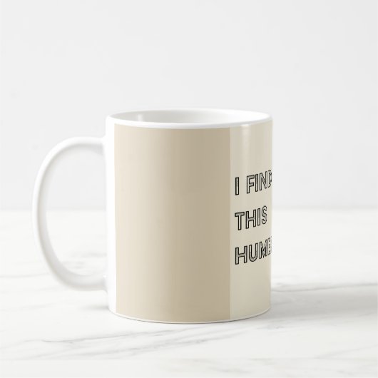 Humerus-Tasse Kaffeetasse (Links)