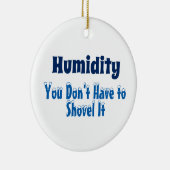Humidity, You Don't Have to Shovel It Keramikornament (Rechts)