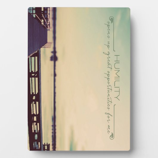 HUMILITÄT öffnet sich Fotoplatte (Vorderseite)