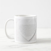 Humility is Perpetual Quietness of Heart mug Kaffeetasse (Links)