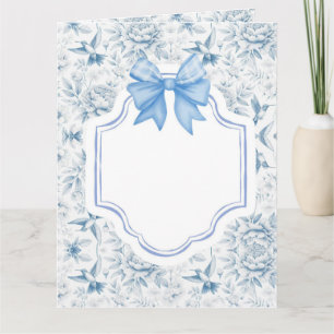 Humingbird Toile Grußkarte Karte
