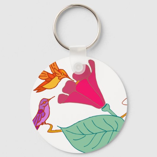 Humingvögel 1 schlüsselanhänger (Vorderseite)