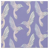 Humingvögel I Stoff (Nahaufnahme)