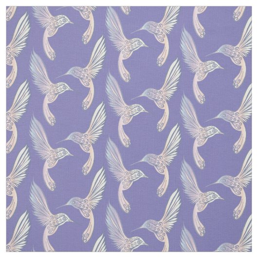 Humingvögel I Stoff (Muster)