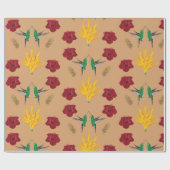 Humingvögel-Inspiration Geschenkpapier (Flach)